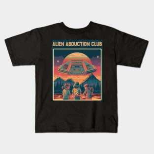 Alien Abduction Club Kids T-Shirt